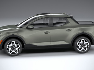 Hyundai Santa Cruz 2022 3D Model