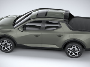 Hyundai Santa Cruz 2022 3D Model