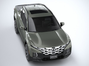 Hyundai Santa Cruz 2022 3D Model