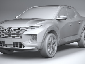 Hyundai Santa Cruz 2022 3D Model