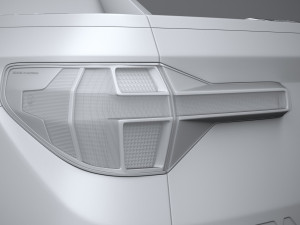Hyundai Santa Cruz 2022 3D Model