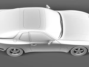 Porsche 944 1982-1991 3D Model