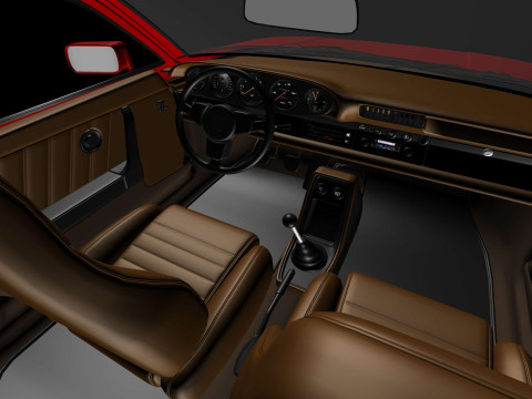 Porsche 944 1982-1991 3D 模型