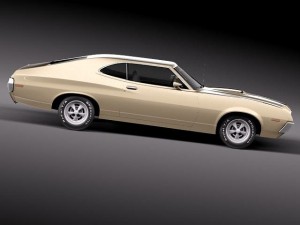 Gran Torino 1972 3Dモデル