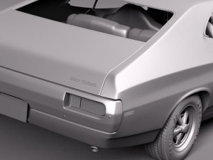 Gran Torino 1972 3Dモデル