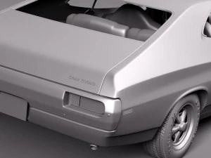 Gran Torino 1972 3D Model