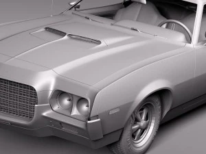 Gran Torino 1972 3D Model