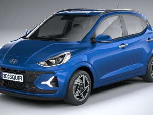 Hyundai i10 Grand 2024 Modello 3D