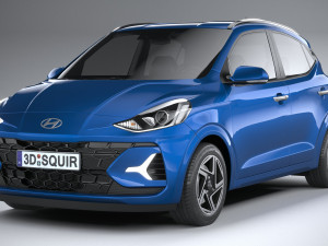 Hyundai i10 Grand 2024 Modello 3D
