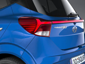 Hyundai i10 Grand 2024 3D Model