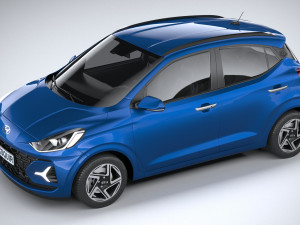 Hyundai i10 Grand 2024 Modello 3D