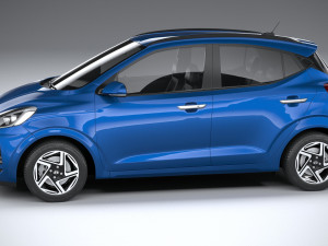 Hyundai i10 Grand 2024 Modello 3D