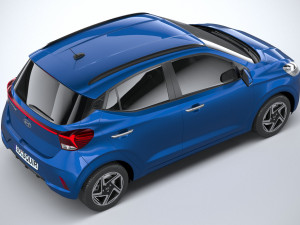 Hyundai i10 Grand 2024 Modello 3D