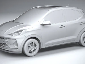 Hyundai i10 Grand 2024 3D Model