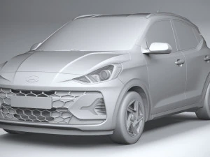 Hyundai i10 Grand 2024 3D Model