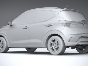 Hyundai i10 Grand 2024 Modello 3D