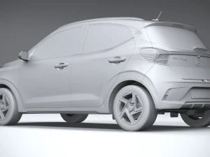Hyundai i10 Grand 2024 3D Model