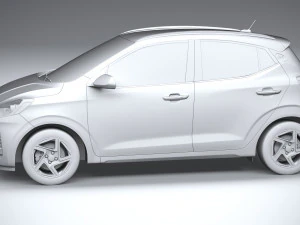Hyundai i10 Grand 2024 3D Model
