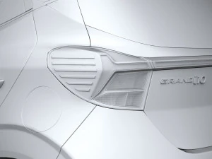 Hyundai i10 Grand 2024 3D Model
