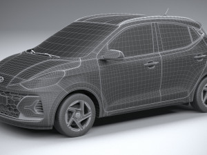 Hyundai i10 Grand 2024 Modello 3D