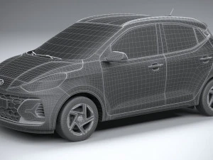 Hyundai i10 Grand 2024 3D Model