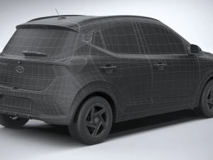 Hyundai i10 Grand 2024 3D Model
