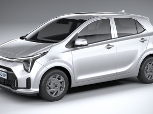 Kia Picanto Base 2024 3D Model
