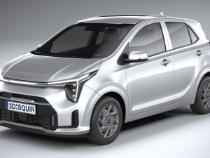 Kia Picanto Base 2024 3D Model