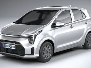 Kia Picanto Base 2024 3D Model