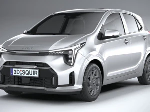 Kia Picanto Base 2024 3D Model