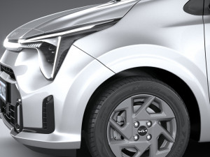 Kia Picanto Base 2024 3D Model