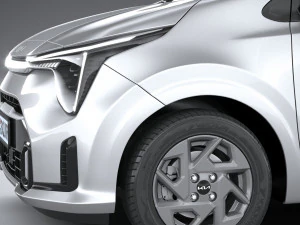 Kia Picanto Base 2024 3D Model