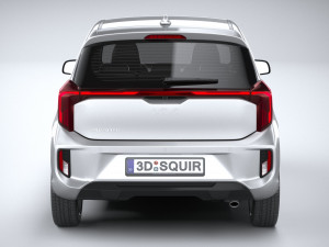 Kia Picanto Base 2024 3D Model