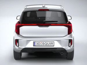 Kia Picanto Base 2024 3D Model