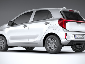 Kia Picanto Base 2024 3D Model