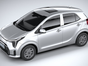 Kia Picanto Base 2024 3D Model