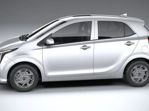 Kia Picanto Base 2024 3D Model