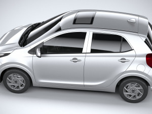Kia Picanto Base 2024 3D Model