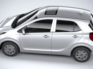 Kia Picanto Base 2024 3D Model