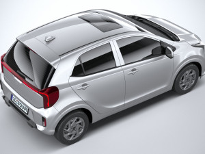 Kia Picanto Base 2024 3D Model