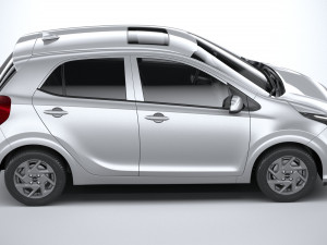 Kia Picanto Base 2024 3D Model