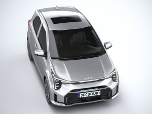 Kia Picanto Base 2024 3D Model