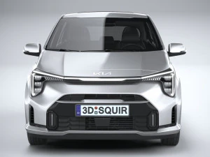 Kia Picanto Base 2024 3D Model