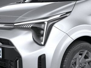 Kia Picanto Base 2024 3D Model