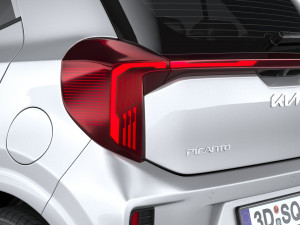 Kia Picanto Base 2024 3D Model