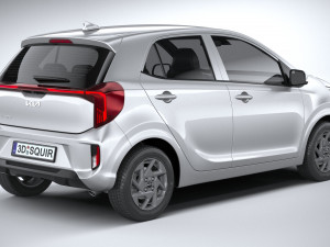 Kia Picanto Base 2024 3D Model