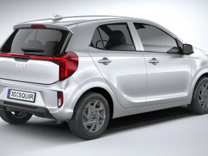 Kia Picanto Base 2024 3D Model