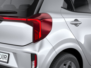 Kia Picanto Base 2024 3D Model