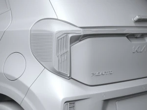 Kia Picanto Base 2024 3D Model