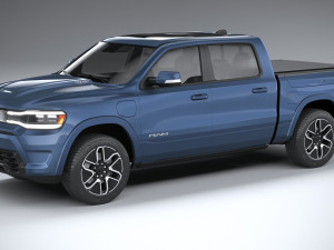Ram 1500 REV 2025 3D Model